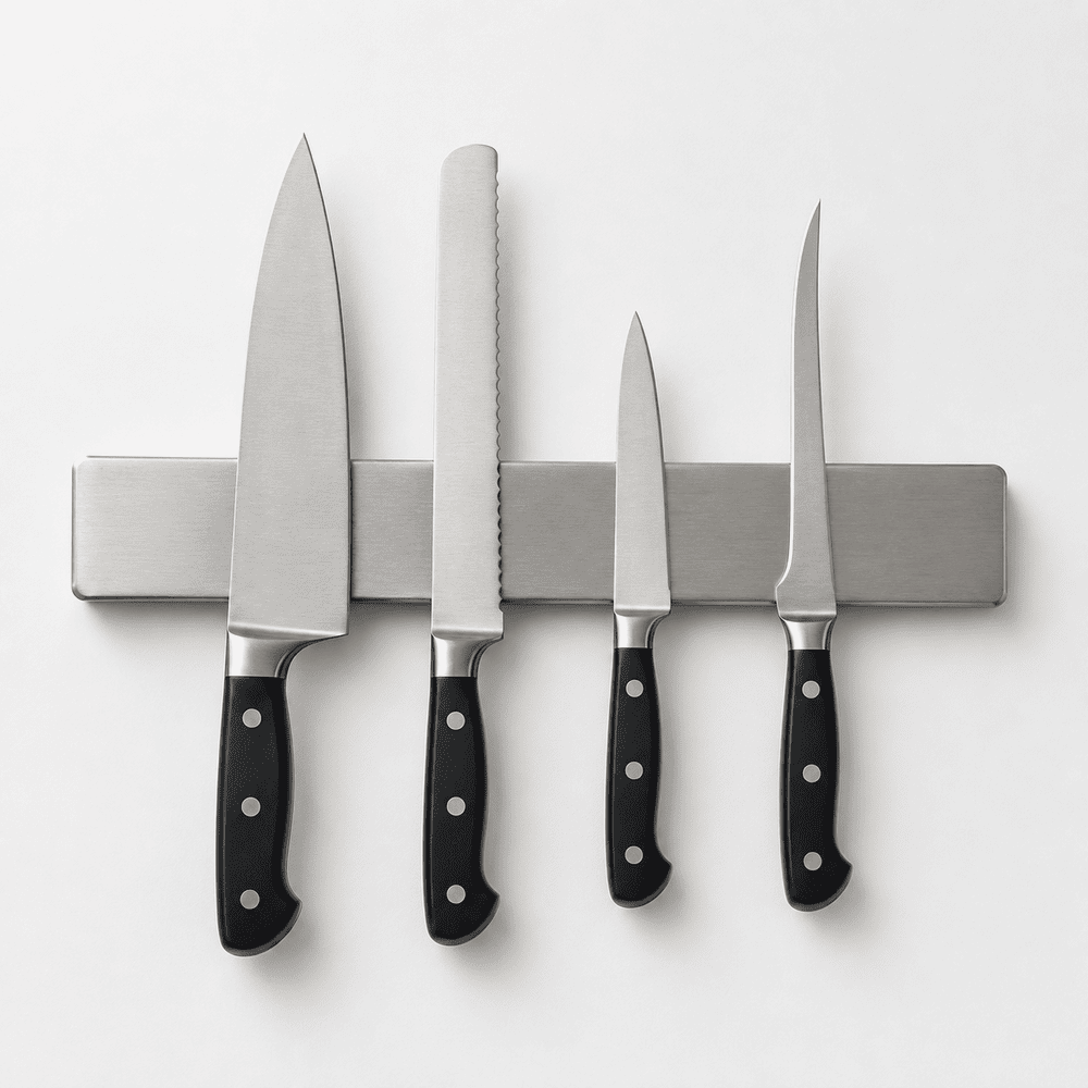 12″ Heavy-Duty 304 Stainless Steel Magnetic Knife Holder product image