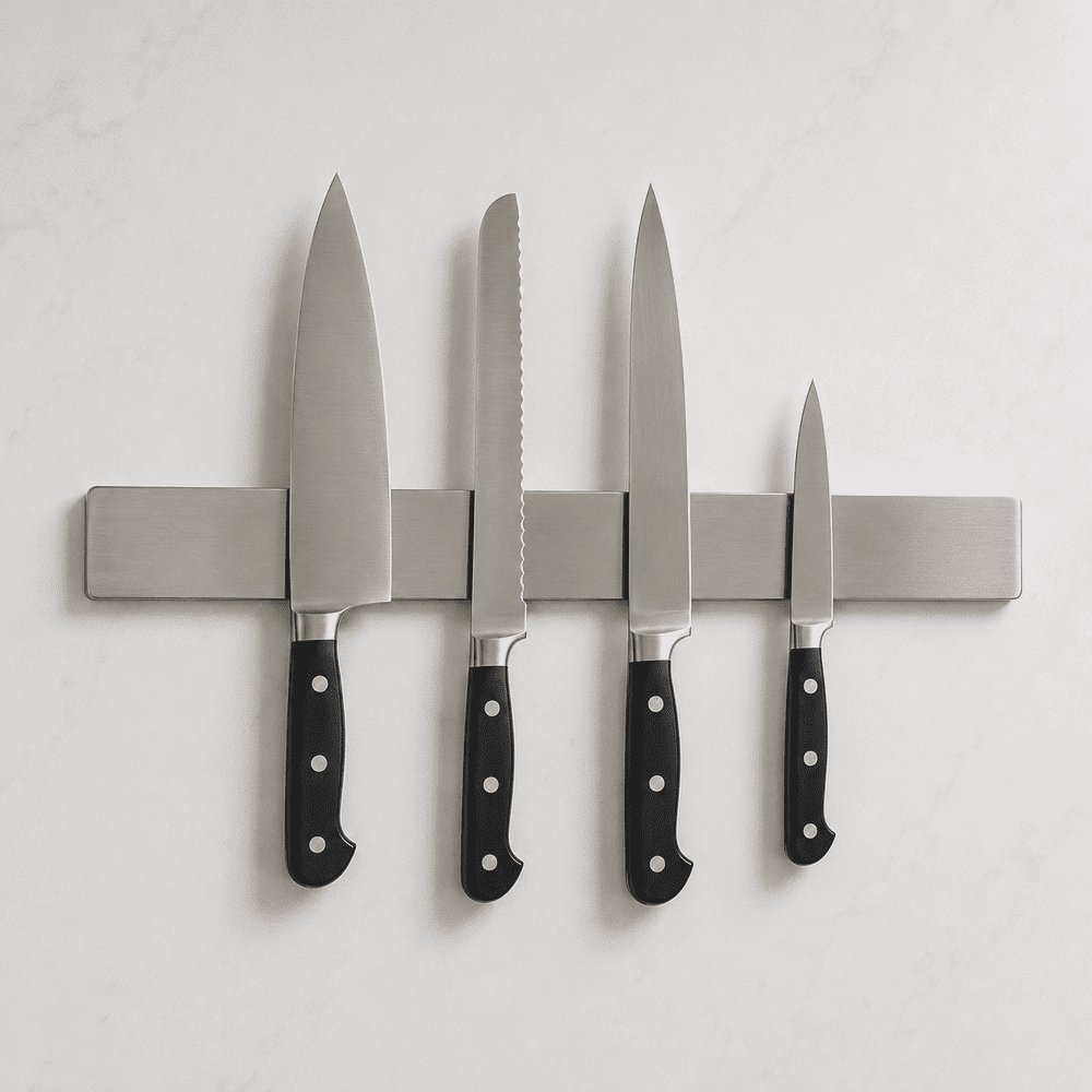 18″ High-Strength Stainless Steel Wall-Mounted Magnetic Knife Bar product image