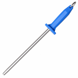 10″ 12″ 14″ Professional Smooth Polished Sharpening Steel for Knife Sharpening Services