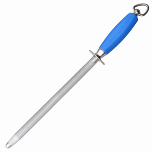 14″ Premium Oval Sharpening Steel for Meat Processing