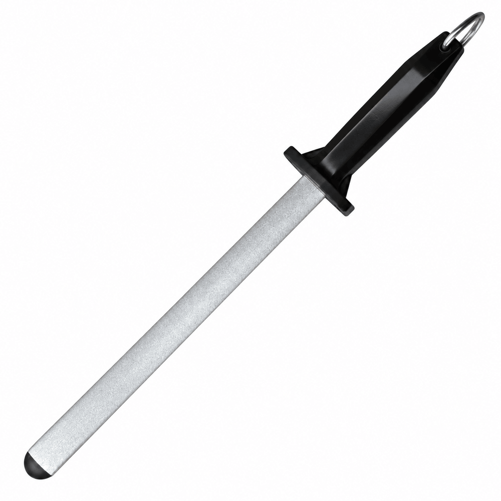 10” 12“ Professional-Grade Hollow Diamond Sharpening Steel for Meat Processing