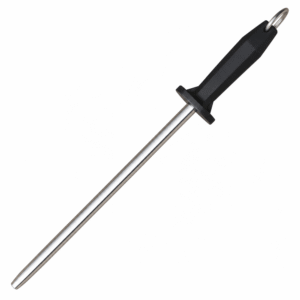 10″ 12″ 14″ Professional Smooth Polished Sharpening Steel for Knife Sharpening Services
