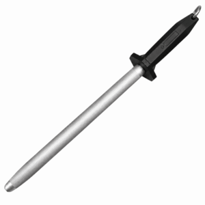 12″ Long-Lasting Oval Sharpening Steel For Meat Processing