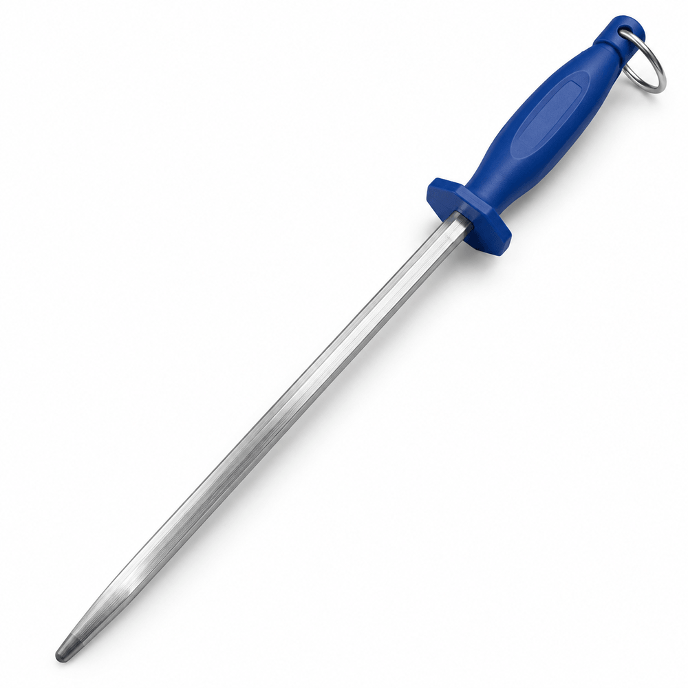 10″ Premium 4-Sided Sharpening Steel with Polished & Fine-Cut Surfaces product image