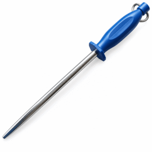 12″ Heavy-Duty Square Sharpening Steel with Two Polished & Two Fine-Cut Sides
