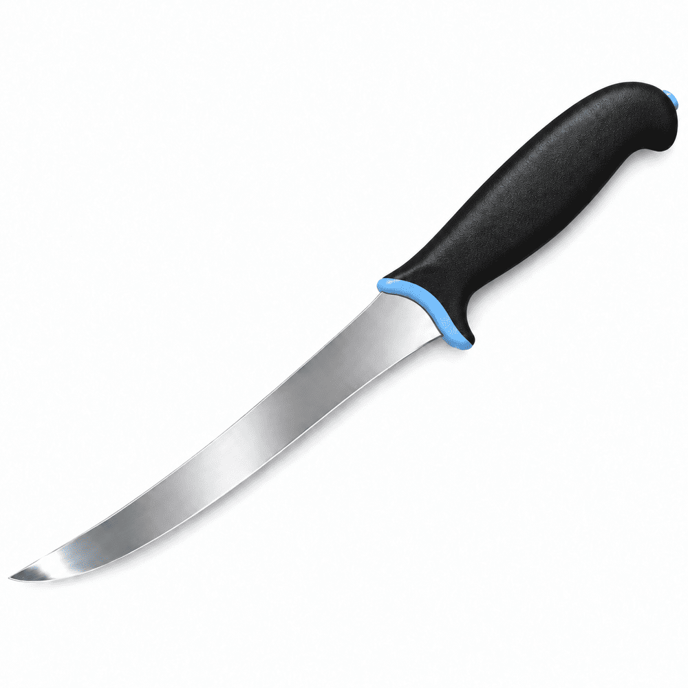 6″ Professional Curved Soft-Grip Boning Knife With Non-Slip Handle product image